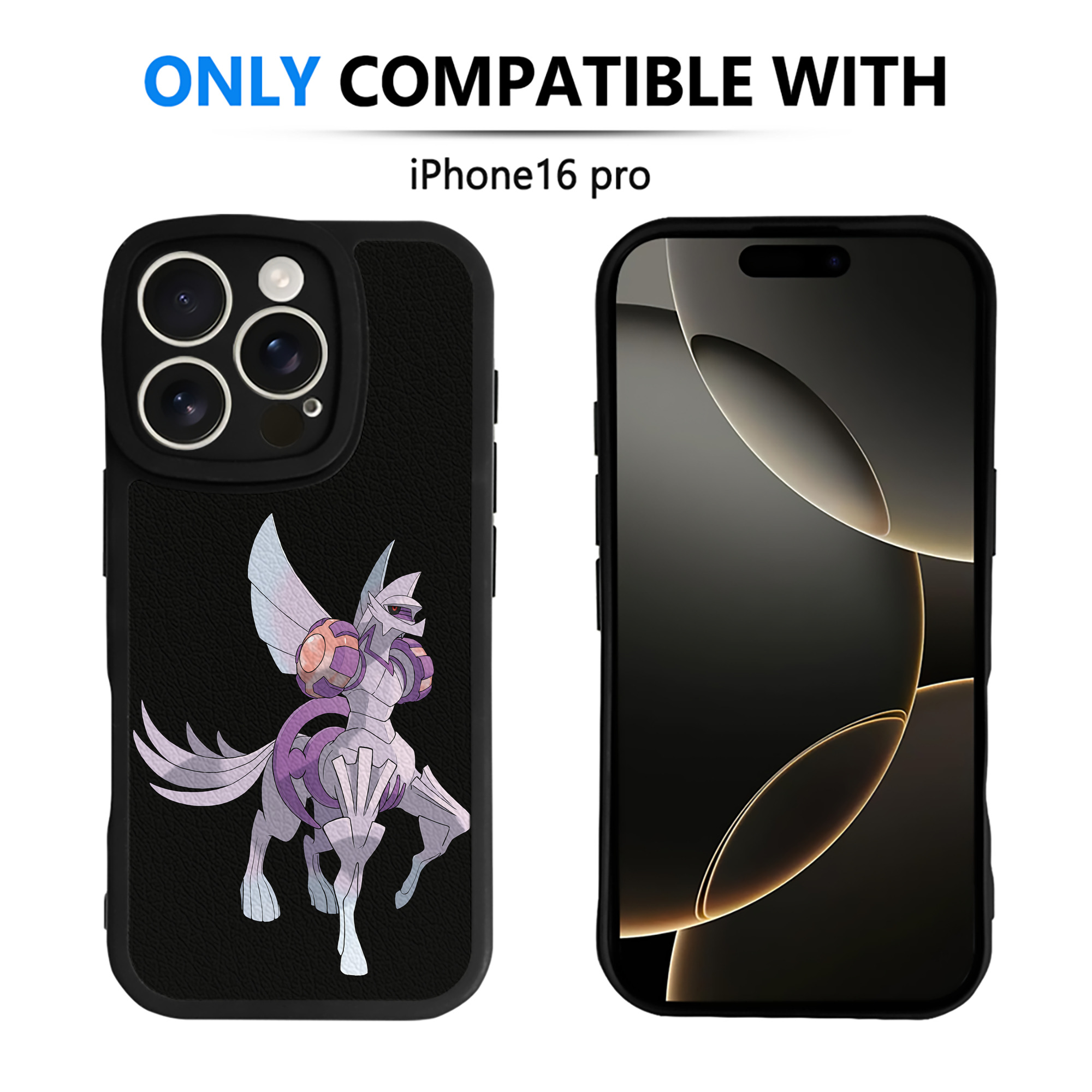 （画像用） ポケットモンスター Pokémon 【iPhone 16シリーズ対応】シリコンスマホケース（レザー調） 材質：シリコン